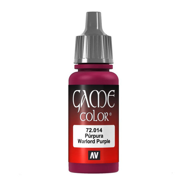 Vallejo Game Color Warlord Purple Acrylic Paint 18ml