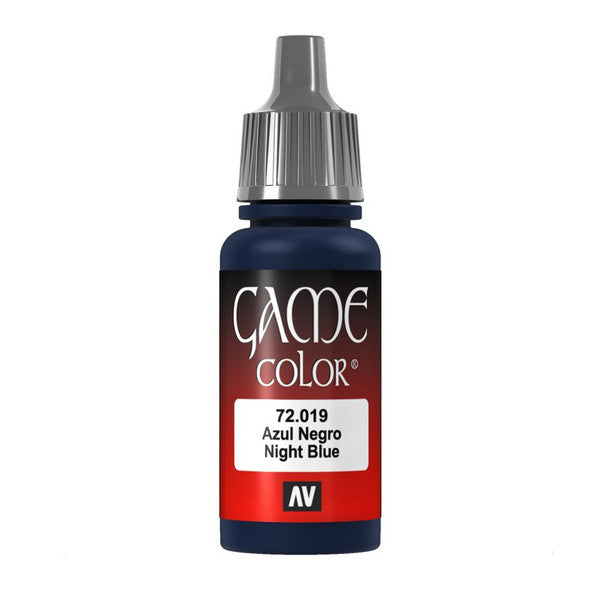 Vallejo Game Color Night Blue Acrylic Paint 18ml
