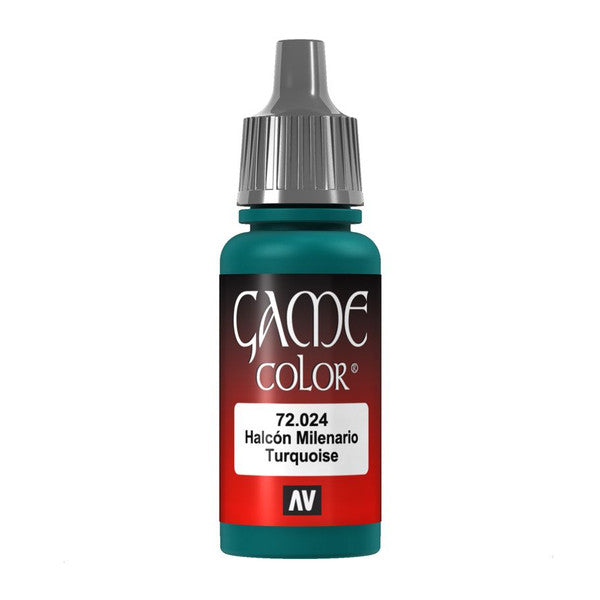 Vallejo Game Color Turquoise Acrylic Paint 18ml
