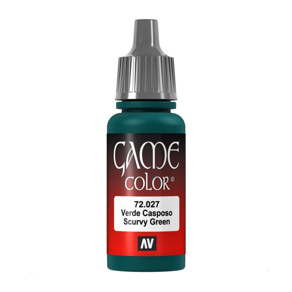 Vallejo Game Color Scurvy Green Acrylic Paint 18ml