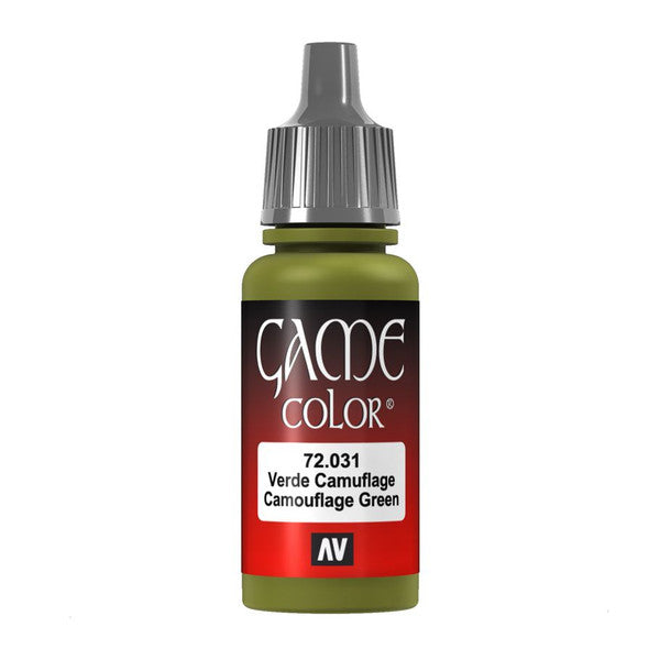 Vallejo Game Color Camouflage Green Acrylic Paint 18ml