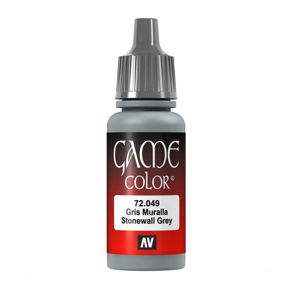Vallejo Game Color Stonewall Grey Acrylic Paint 18ml