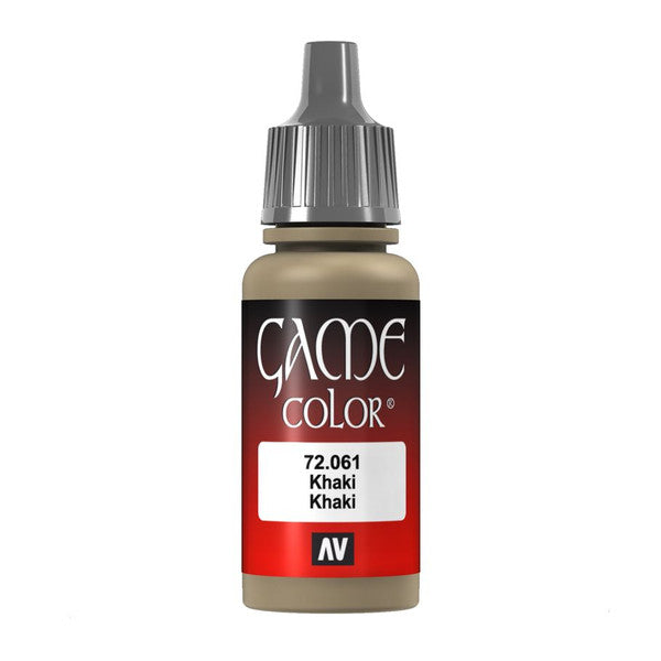 Vallejo Game Color Acrylic Paint Khaki 18ml