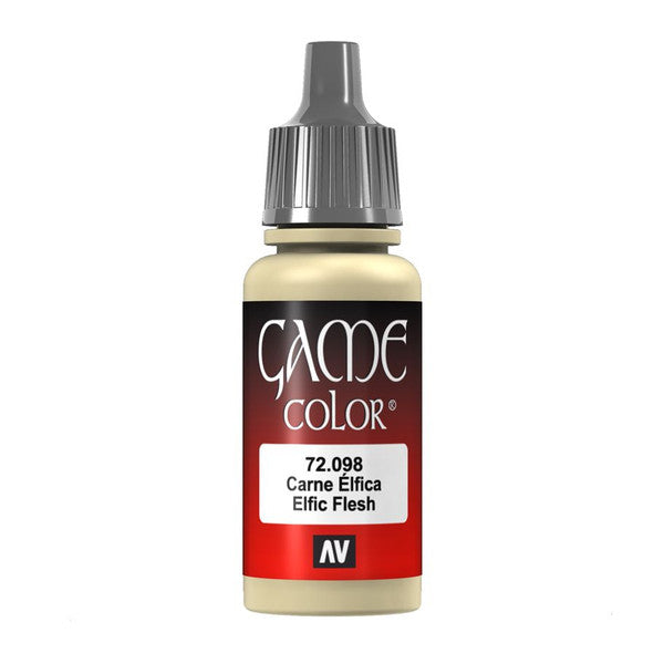 Vallejo Elfic Flesh Acrylic Paint 18ml Main image