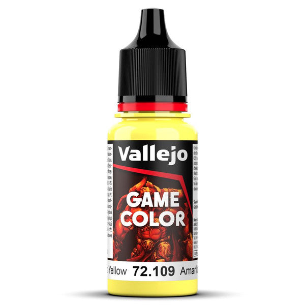 Vallejo Game Color Toxic Yellow Acrylic Paint 18ml