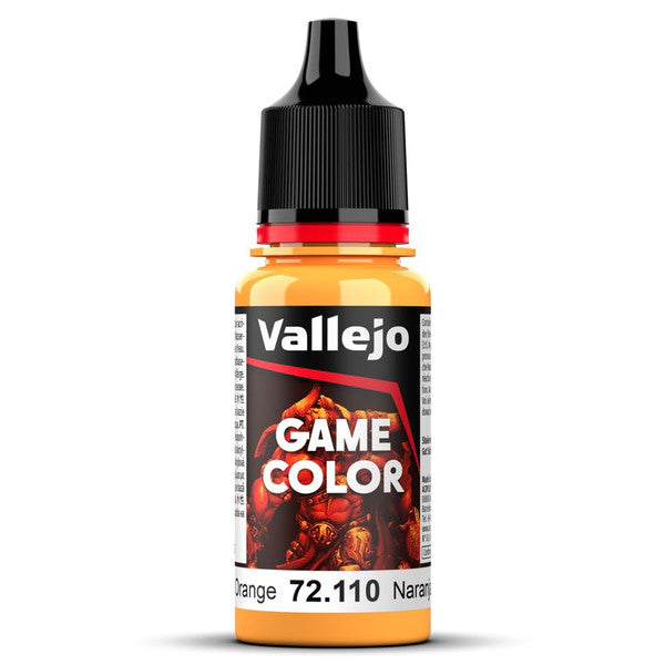 Vallejo Game Color Sunset Orange Acrylic Paint 18ml Main image