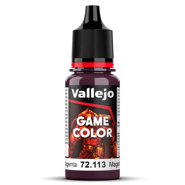 Vallejo Game Color Deep Magenta Acrylic Paint 18ml