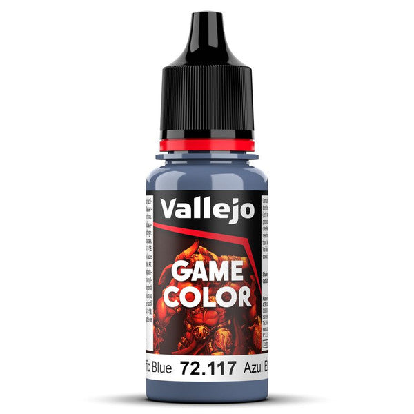 Vallejo Color Smooth Opaque Paint Gc Elfic Blue 18ml