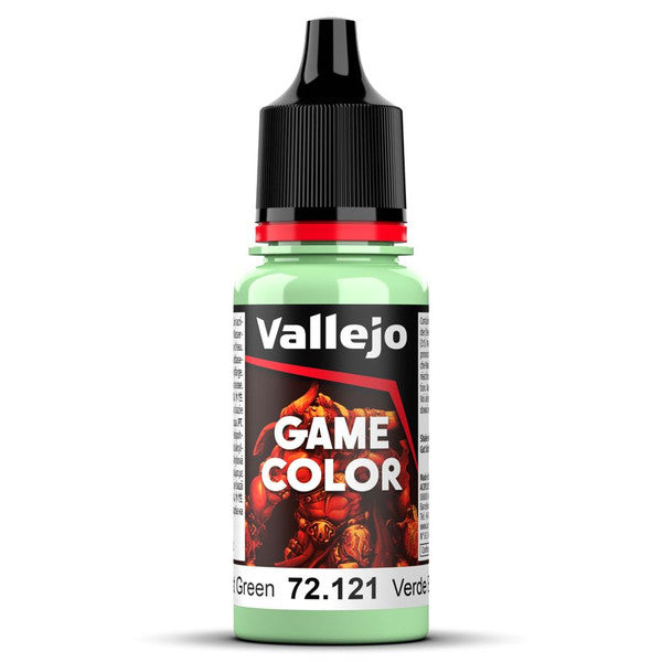 Vallejo Color Smooth Opaque Paint Gc Ghost Green 18ml