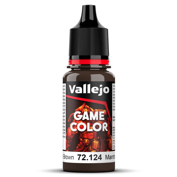Vallejo Color Smooth Opaque Paint Gc Gorgon Brown 18ml Main image