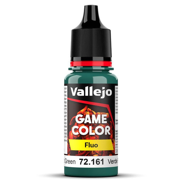 Vallejo Game Color Fluorescent Cold Green Paint 18ml