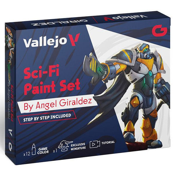 Vallejo Game Color Sci-Fi Paint Set by Angel Giraldez Main image