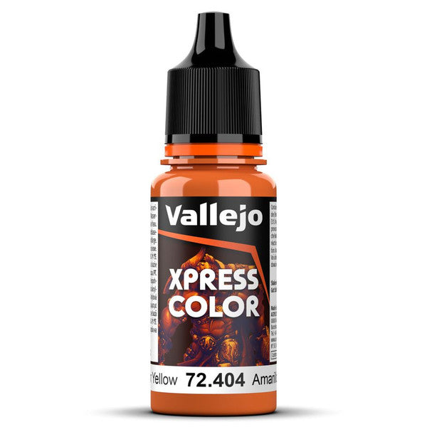Vallejo Xpress Color Nuclear Yellow Matte Paint 18ml Main image