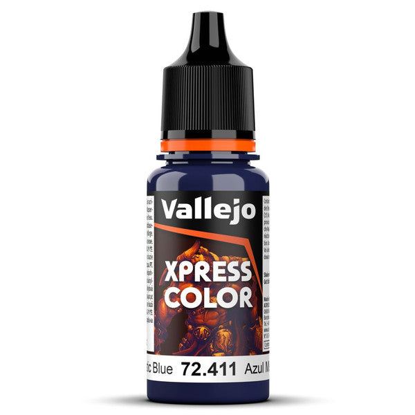 Vallejo Xpress Color Mystic Blue Matte Paint 18ml