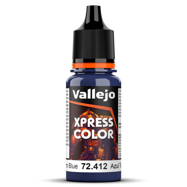 Vallejo Xpress Color Storm Blue Matte Paint 18ml