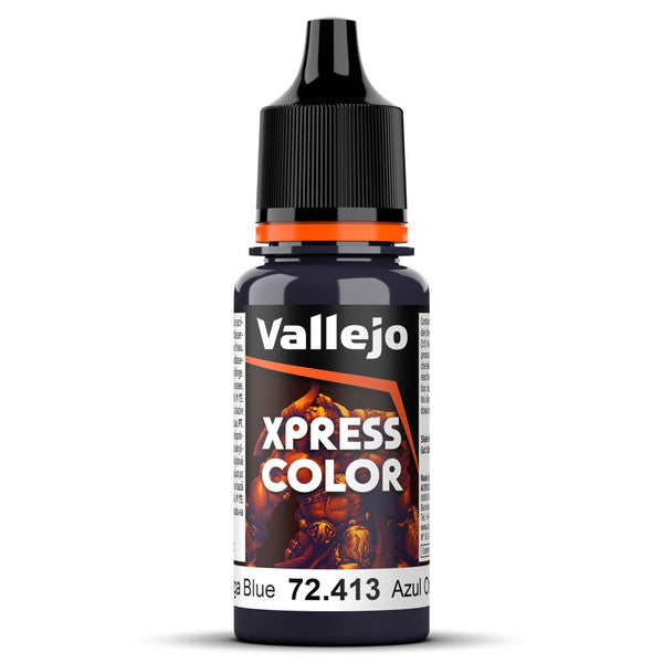 Vallejo Xpress Color Omega Blue Matte Paint 18ml Main image