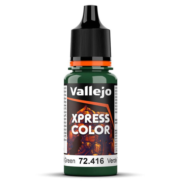 Vallejo Xpress Color Troll Green Matte Paint 18ml Main image