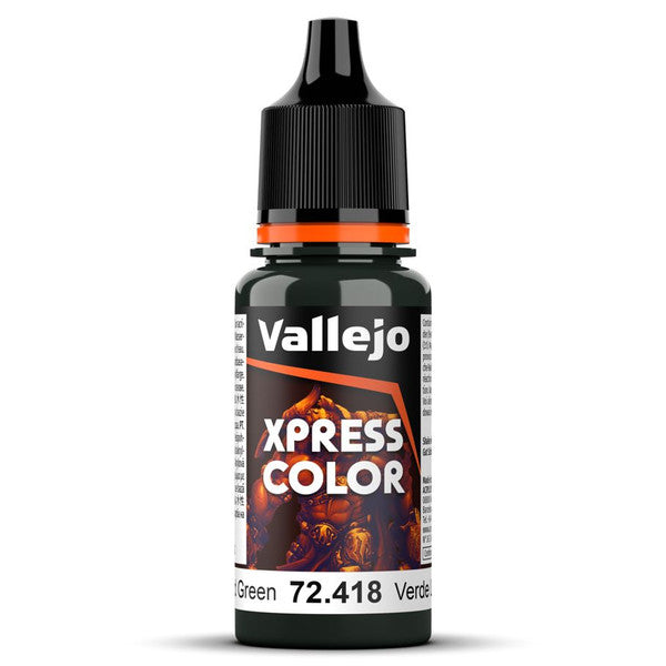 Vallejo Xpress Color Lizard Green Matte Paint 18ml