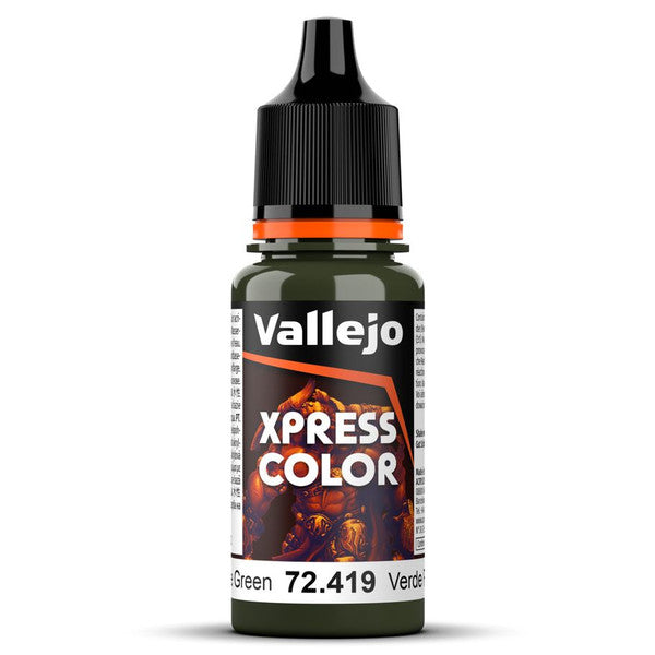 Vallejo Xpress Color Plague Green Matte Paint 18ml Main image