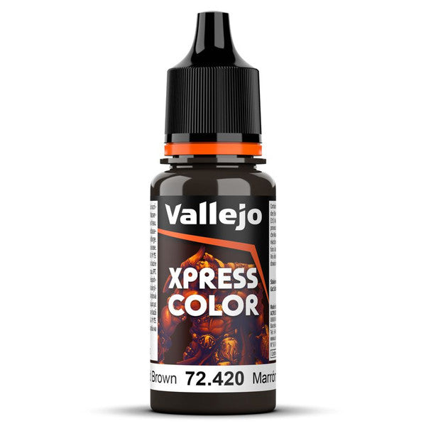 Vallejo Xpress Color Wasteland Brown Matte Paint 18ml Main image