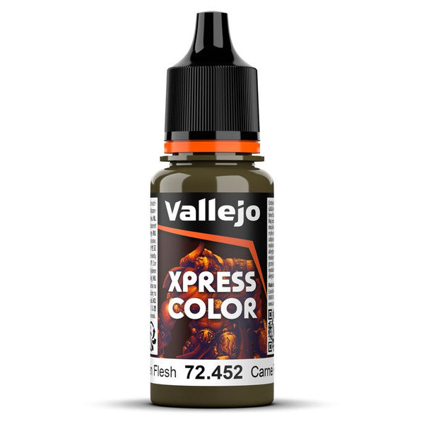 Vallejo Xpress Color Matte Miniature Paint Rotten Flesh 18ml
