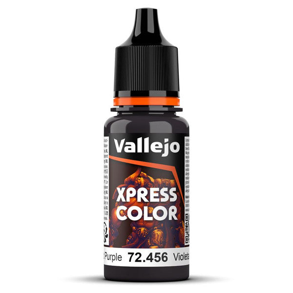 Vallejo Xpress Color Matte Miniature Paint Wicked Purple 18ml