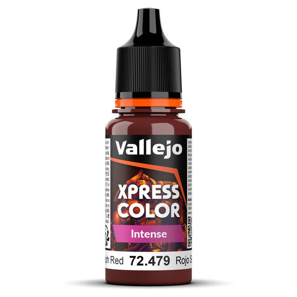 Vallejo Game Color Xpress Intense Matte Miniature Paint Seraph Red 18ml
