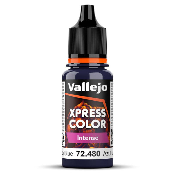 Vallejo Game Color Xpress Intense Matte Miniature Paint Legacy Blue 18ml