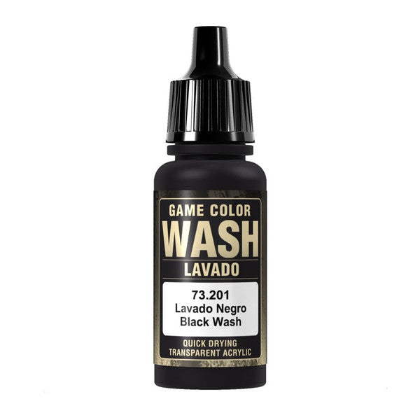 Vallejo Game Color Wash Black 18ml