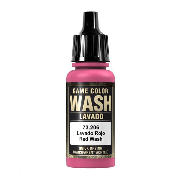 Vallejo Game Color Wash Red 18ml