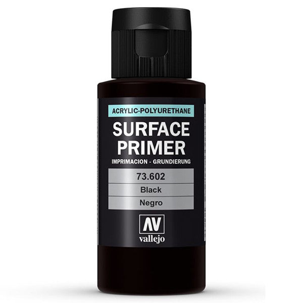 Vallejo Surface Primer Black Matte Finish 60ml Main image