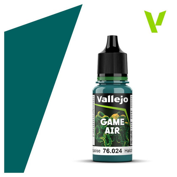 Vallejo Game Air Matt Acrylic Airbrush Paint Turquoise 18ml Main image