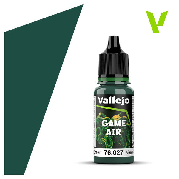 Vallejo Game Air Matt Acrylic Airbrush Paint Scurvy Green 18ml