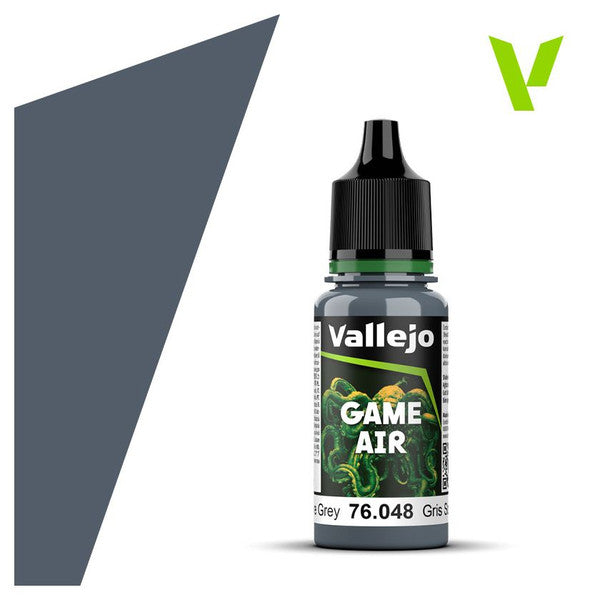 Vallejo Game Air Sombre Grey Matt Acrylic Paint 18ml Main image