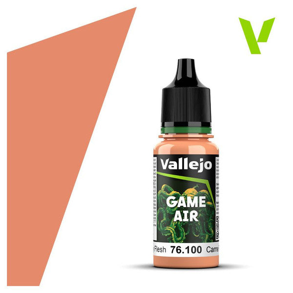 Vallejo Game Air Rosy Flesh Matt Acrylic Paint 18ml Main image