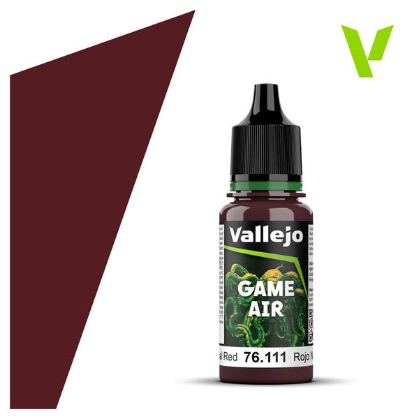 Vallejo Game Air Matt Acrylic Airbrush Paint Nocturnal Red 18ml Main image