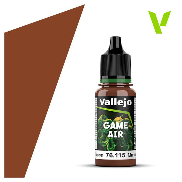 Vallejo Game Air Matt Acrylic Airbrush Paint Grunge Brown 18ml Main image