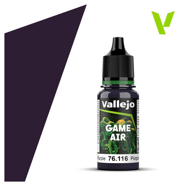 Vallejo Game Air Matt Acrylic Airbrush Paint Midnight Purple 18ml