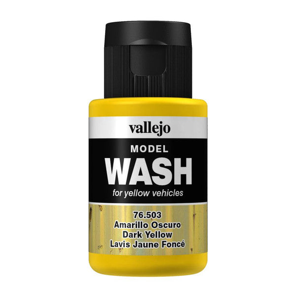 Vallejo Mw Wash Dark Yellow 35ml Brush or Airbrush Use