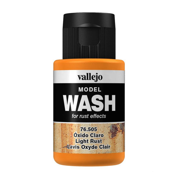 Vallejo Mw Wash Light Rust 35ml Brush or Airbrush Use