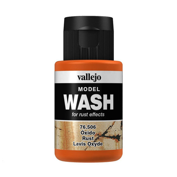 Vallejo Mw Wash Rust 35ml Brush or Airbrush Use