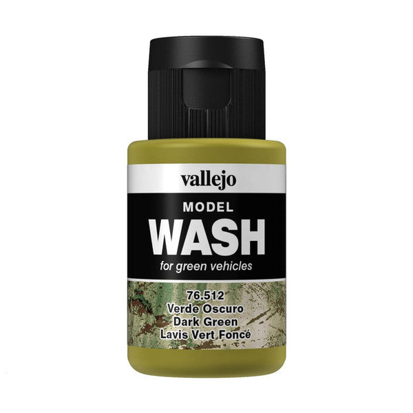 Vallejo Mw Wash Dark Green 35ml Brush or Airbrush Use