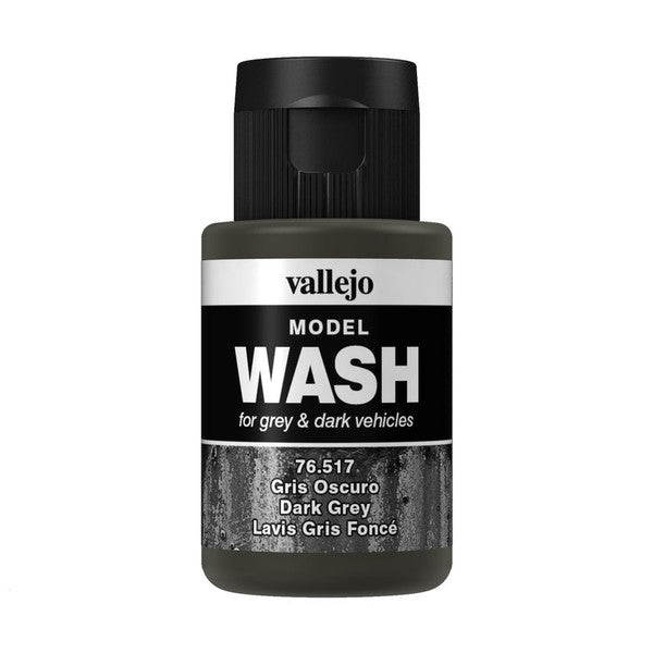 Vallejo Mw Wash Dark Grey 35ml Brush or Airbrush Use