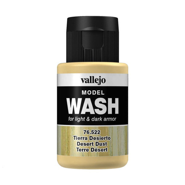 Vallejo Model Wash Desert Dust Water-Based Paint for Armour