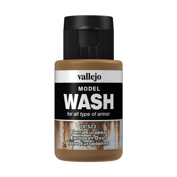 Vallejo Model Wash European Dust Water-Based Paint for Armour