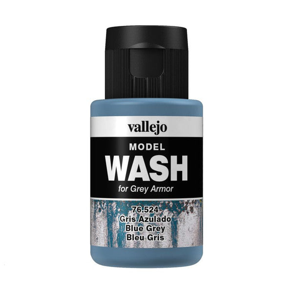 Vallejo Model Wash Blue Grey Water-Based Paint for Armour