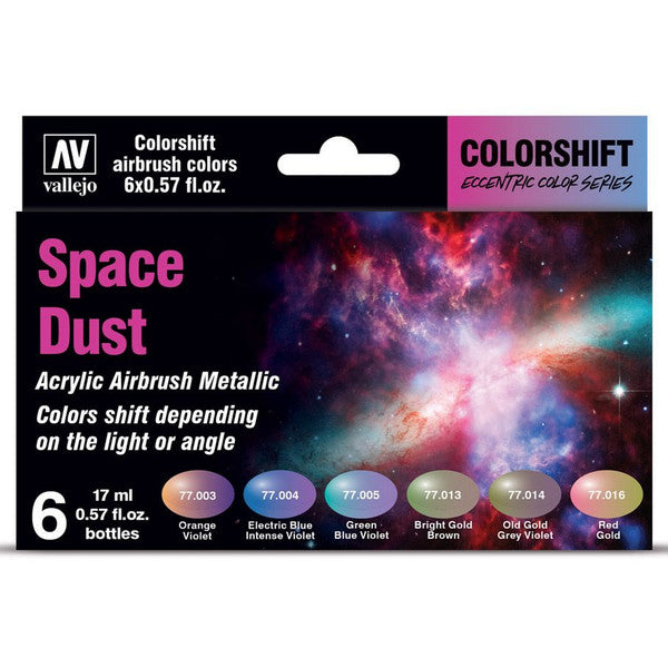 Vallejo Eccentric Colors Shifters Space Dust Metallic Acrylic Paint