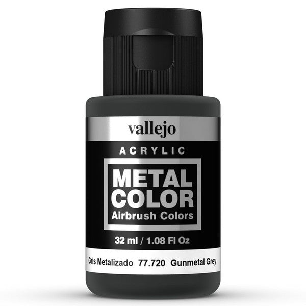 Vallejo Metal Finishes Water Based Gunmetal 32ml Main image