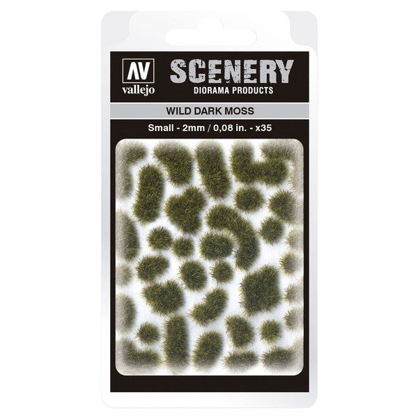 Vallejo Scenery Wild Dark Moss Small Sc402