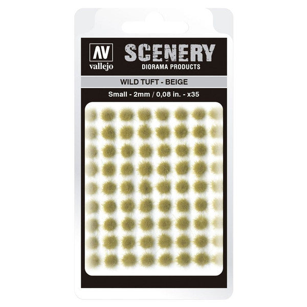 Vallejo Scenery Wild Tuft Beige Small Set